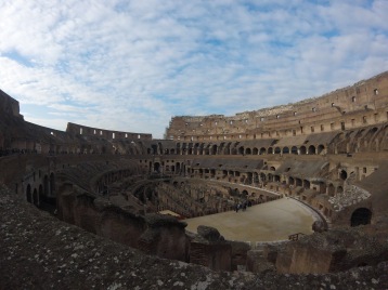 Inside the Colosseo